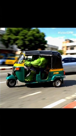 auto rickshaw lekar nekal gya🛺
