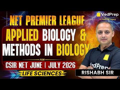 Applied Biology & Methods in Biology Complete Syllabus | Ques Session | CSIR NET LS June/July 2026