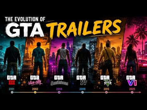 GTA Trailers Evolution (2001–2025)🔥