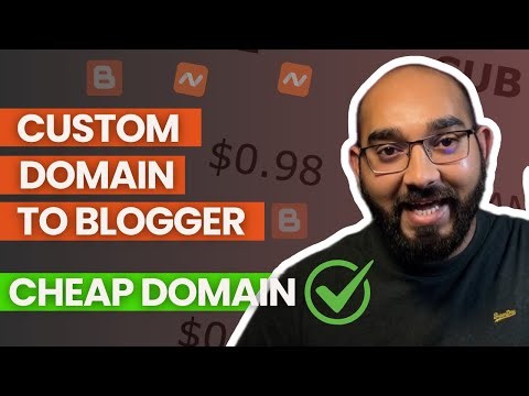 How to Connect Custom Domain to Blogger | Add a Cheap Domain Name from Namecheap