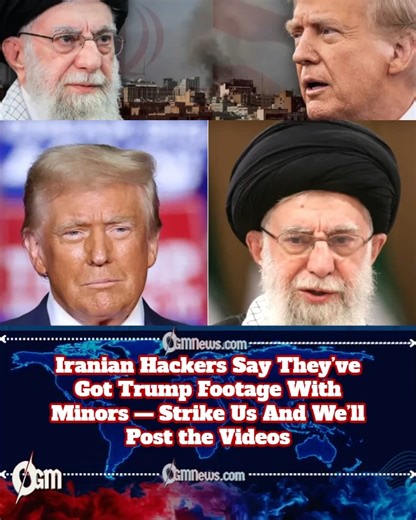 Iranian Hackers Say They’ve Got Trump Footage With Minors — Strike Us And We’ll Post the Videos Hackers Say They’ve Got Trump Footage — And They’re Not Kidding Reports are swirling that Iranian hackers claim to possess explosive videos allegedly involving Trump. And yes, they’re threatening to release it if the U.S. makes any military moves against Iran. Sounds like a geopolitical thriller starring hackers and a certain former president. | OGM News