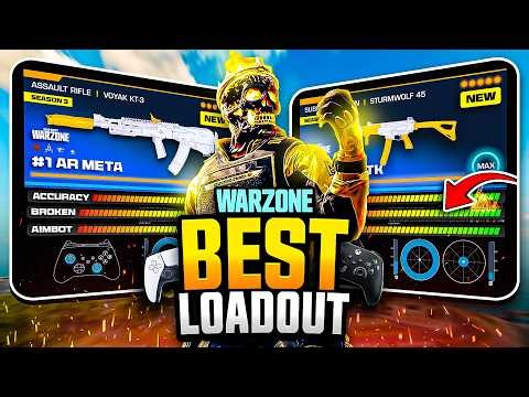 the BEST *BROKEN* META LOADOUT in Warzone after the NEW UPDATE! (Best VOYAK RANKED Class Setup)