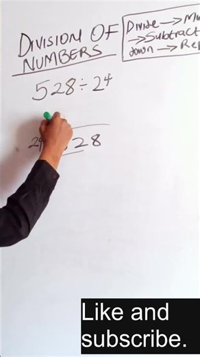 Division of Multidigit Numbers