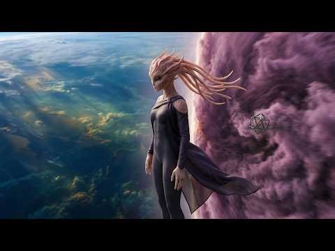 This Alien Explorer Lives Between a Black Hole and a Gas Giant | 4K Cinematic Ambient