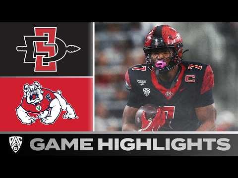 BATTLE for Old Oil Can Trophy, Aztecs Hold Off Rival | San Diego State vs. Fresno State | Highlights