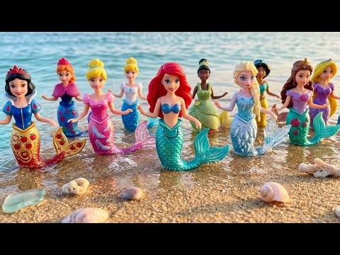 Cute Miniatures Disney Princess Frozen ELSA & Annall! elsa satisfying unboxing