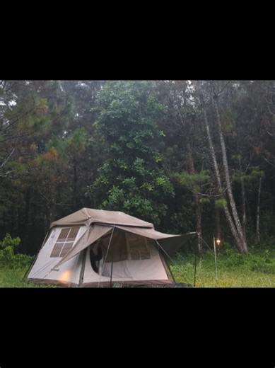 Enjoying Camping in the Rain: ASMR Experience