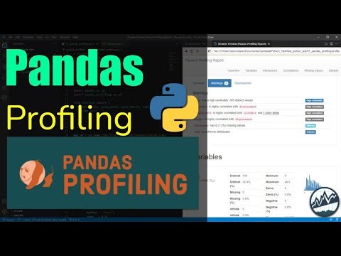 How to Create a Pandas Profile Report from a Dataframe