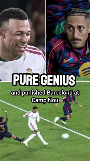 👑 ONE CLÁSICO. TWO GIANTS. ONE KING. 🥶🔥 | REAL MADRID 2–1 BARCELONA #football #realmadrid #barcelona