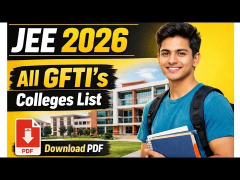 JEE 2026 GFTI Colleges PRIORITY LIST 🔥| Top GFTIs | #jee2026 #gfti #josaa2026 #josaa