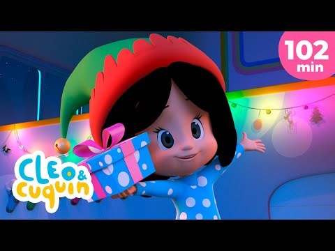Christmas Day 🎄 Episodes and Nursery Rhymes by Cleo and Cuquin | Children Songs