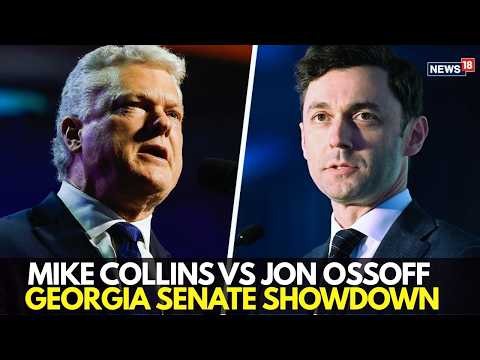 LIVE: Sen. Jon Ossoff vs Rep. Mike Collins | Georgia Senate Showdown | US Midterm Elections 2026