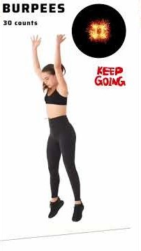 30 Burpees Challenge 🔥 Can You Finish It? | Fat Burn Workout | Home Workout Challenge#Shorts