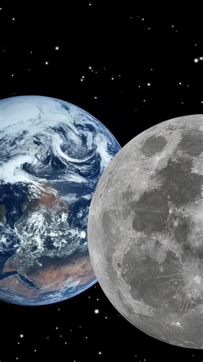 Earth and Moon Cross Each Other?! This Rare Cosmic Moment Has Everyone Shocked! Unbelievable footage shows the Earth and Moon appearing to cross each other in space, and people can’t stop talking about it! 🌌✨ Viewers were left stunned as the two celestial bodies seemed to move past one another, creating a breathtaking and mysterious scene. Is this a rare astronomical event? A visual illusion? Or something we’ve never seen before? 🤯 Social media is exploding with theories, reactions, and debate