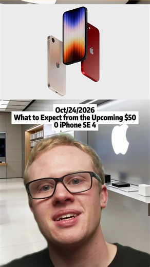 Apple's new iPhone SE4 promises a budget-friendly option with advanced features like a 6.1-inch OLED display, a 48MP camera, and improved battery life. How do you think it compares to other smartphones? #iPhoneSE4 #Smartphone #Apple #BudgetPhone #TechNews