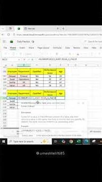 Day 18/30 – Excel Learning JourneyToday I learned how to use VLOOKUP in two different ways in Excel