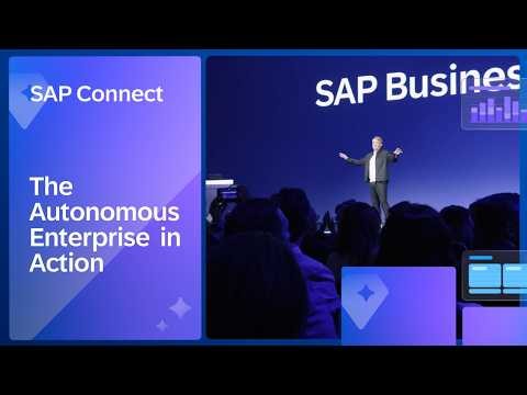 The Autonomous Enterprise in Action | SAP Connect 2026