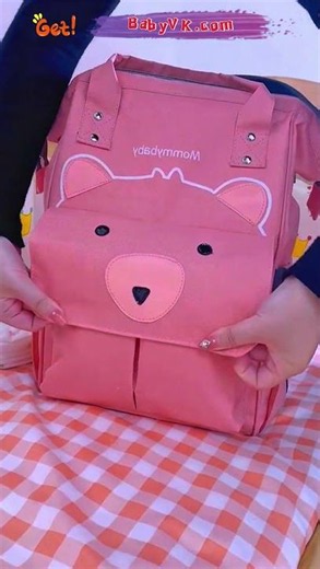 Large Capacity Diaper Bag Backpack: The Mom Hack That's Making Every Outing Easier. #diaperbag