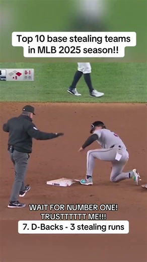 BEST Base Stealing Teams in the MLB.. 💨😲 | #baseball#edit#mlb#mlbedits#funny#fyp#foryou