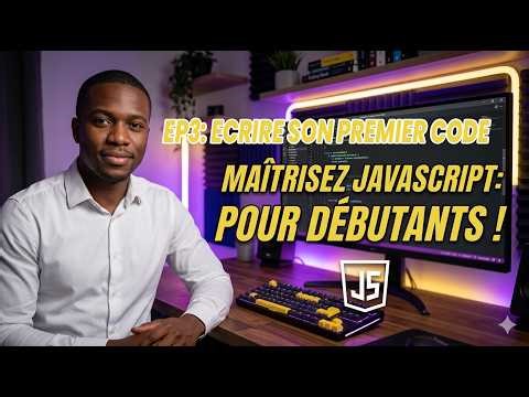 03 Apprendre JavaScript avec @codingcity | Creer son premier code JavaScript