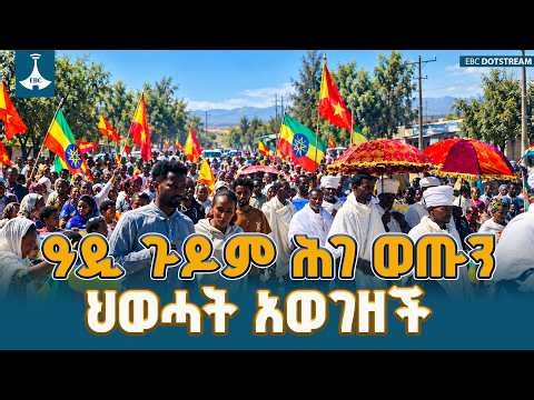 ዓዲ ጉዶም ከተማ ሕገ ወጡን የህወሓት ቡድን በማውገዝ እና የፌዴራል መንግሥቱን በመደገፍ የተደረገው ሰልፍ