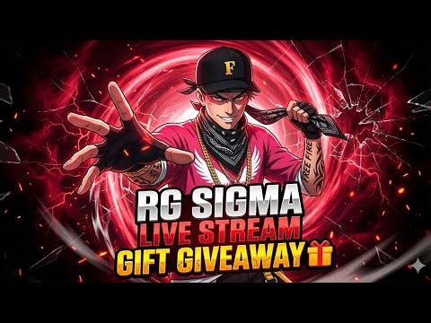 RG SIGMA 🛑 LIVE STREAM GIFT GIVEAWAY 🎁 MY SUBSCRIBERS || BUNDLE, EMOTE, REDEEM CODE || #livestream