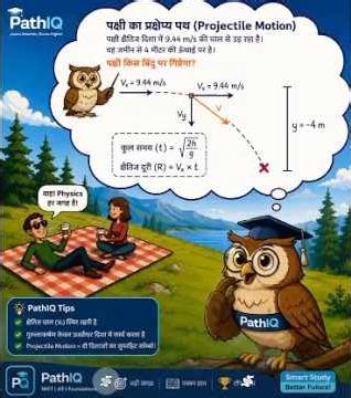 Projectile Motion Explained with Real-Life Example 🦉 | Class 11 Physics #physicsclassroom