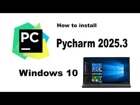 How to Install Pycharm 2025 on Windows 10 2026