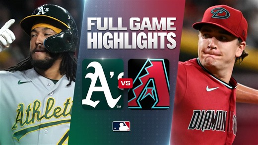 ATHLETICS vs. D-BACKS: Official Full Game Highlights (July 20) | 2026 MLB Season
