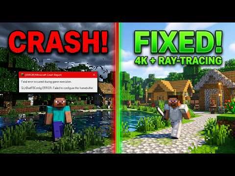 How to Fix Minecraft 1.21.4 GLXBadFBConfig Error on Zorin OS ✅