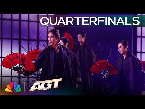 Golden Buzzer: Hundred Fingers' Unbelievable Magic Will Leave You SPEECHLESS | Quarterfinals | AGT