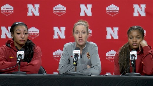 “I think we’re a really good defensive team. We have individual defenders who take pride in it.” USC HC Lindsey Gottlieb on what fueled her Trojans, the first team to hold Nebraska under 80 this season. USC wins 74–66, handing the Huskers their first loss (12-1) as USC improves to 10–3. #nebraska #cornhuskers #usc #usctrojans #uscbasketball | NTV News