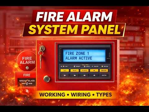 Fire Alarm System Panel Wiring & Working Explained #firealarm #fapa