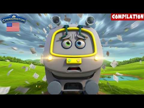 Stop the Press, Emery! 📰🚂Preschool Cartoon collection of 2026 |Train Cartoons for Kids #chuggington