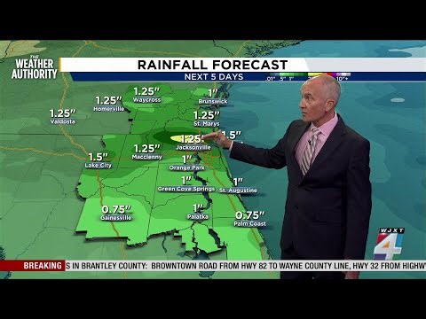 Chance of showers late tonight for SE GA, More to come Thursday