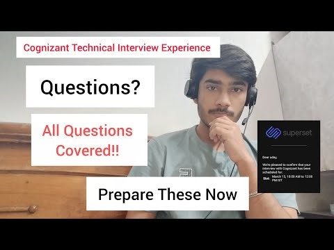 Cognizant Analyst Trainee Technical Interview All Questions | Experience 2026!