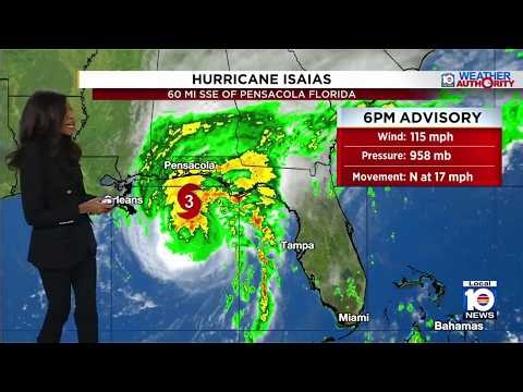 Hurricane Isaias forecast to make landfall as Category 3