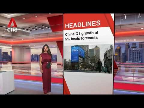 China's economy grows 5% in Q1 despite Iran war headwinds | East Asia Tonight (Apr 16)