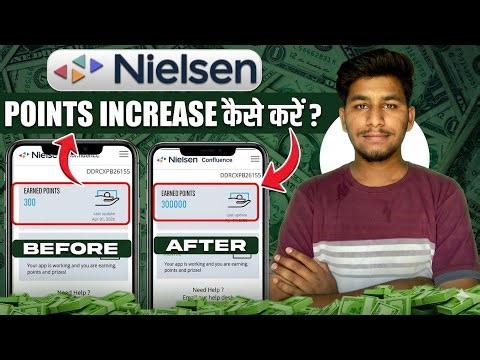 Nielsen Point Increase Kaise Kare | Confluence Panel Point Increase Kaise Kare | New Earning App