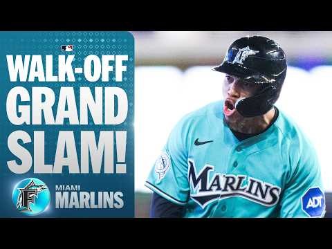 WALK-OFF GRAND SLAM 💥 Heriberto Hernández & the Marlins sweep Mets (Full inning) | MLB Highlights