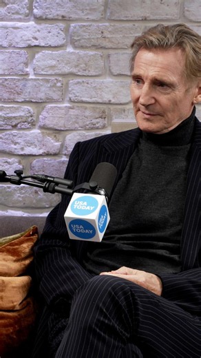 Liam Neeson dishes on working with 'The Mongoose' costar Marisa Tomei