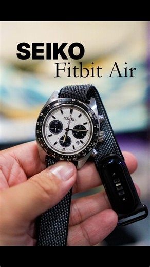 Seiko SSC813 + Fitbit Air: Fitness Tracking Just Got More Fashionable