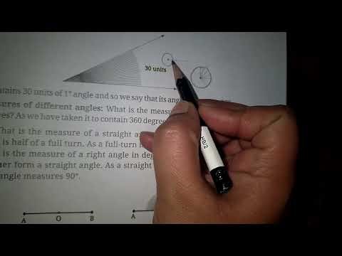 Measuring Angles | 360 Equal Parts of a Circle | Class 6 Chapter 2 Maths