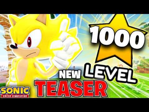 A HUGE UPDATE is Coming To Sonic Speed Simulator!