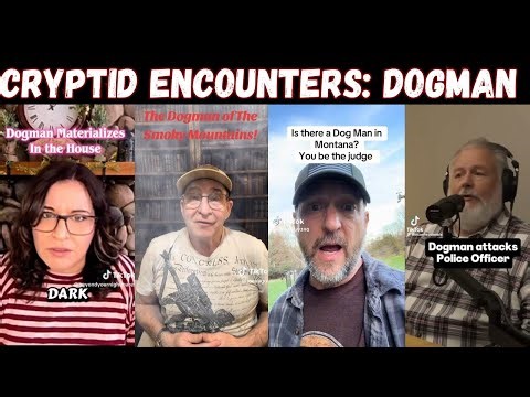 The Dogman:Terrifying Cryptid stories That Will Haunt You Forever😱