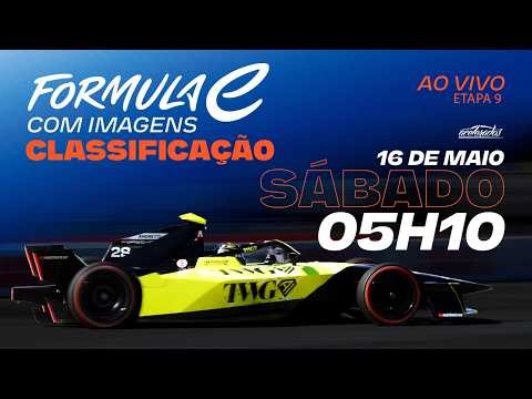 FÓRMULA E - AO VIVO E COM IMAGENS - CLASSIFICAÇÃO E-PRIX DE MÔNACO - 5H10
