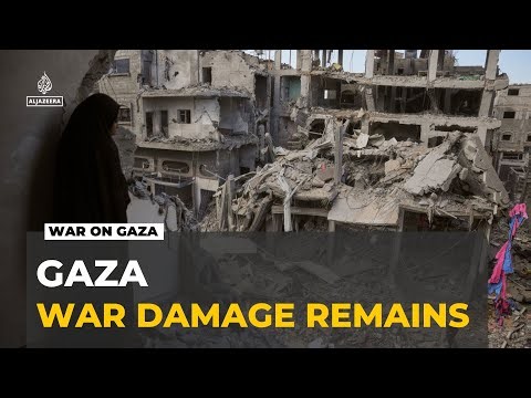 Destruction in Gaza city: City's busiest commercial hub reduced to rubble