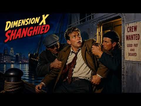 Dimension X [11-12-1950] – Shanghied | Vintage Sci-Fi Adventure Old Time Radio