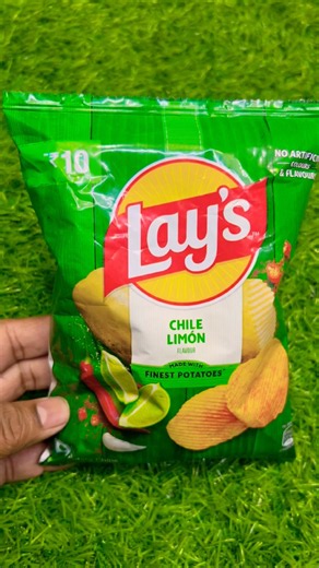 Lays chilli lemon potato chips 🤤ASMR #shorts #ytshorts #layschips #chips ￼