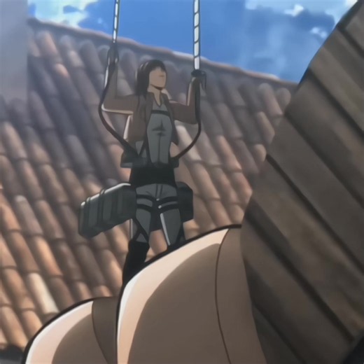 Potato Girl Eren Mikasa Attack on Titan Season 4 scene